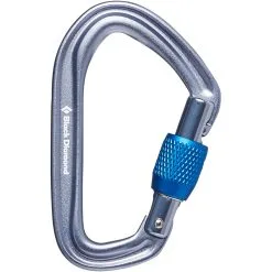 Black Diamond HotForge Screwgate Carabiner -Sconto sciare in Italia black diamond hotforge screwgate carabiner gray 210161 1003