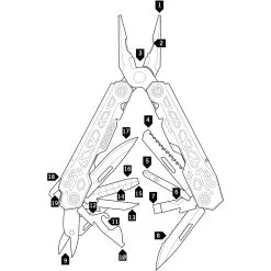 Gerber Truss Multi-Tool Stainless -Sconto sciare in Italia gerber truss multi tool stainless stainless20709