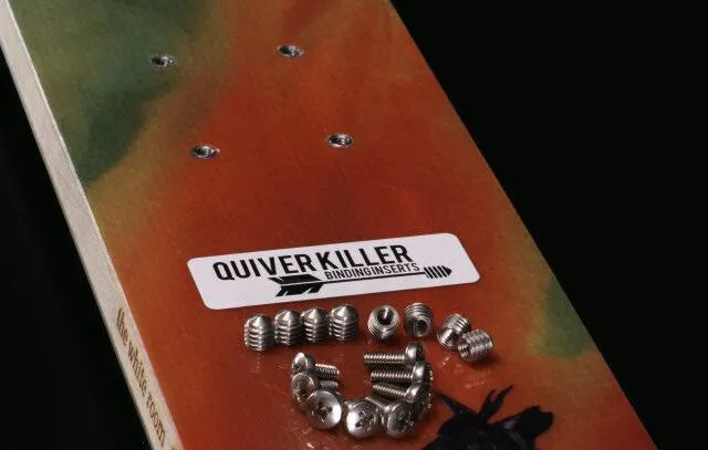 Quiverkiller Skibinding Monteren Met Quiver Killer Inserts 1 Quiverkiller Skibinding Monteren Met Quiver Killer Inserts