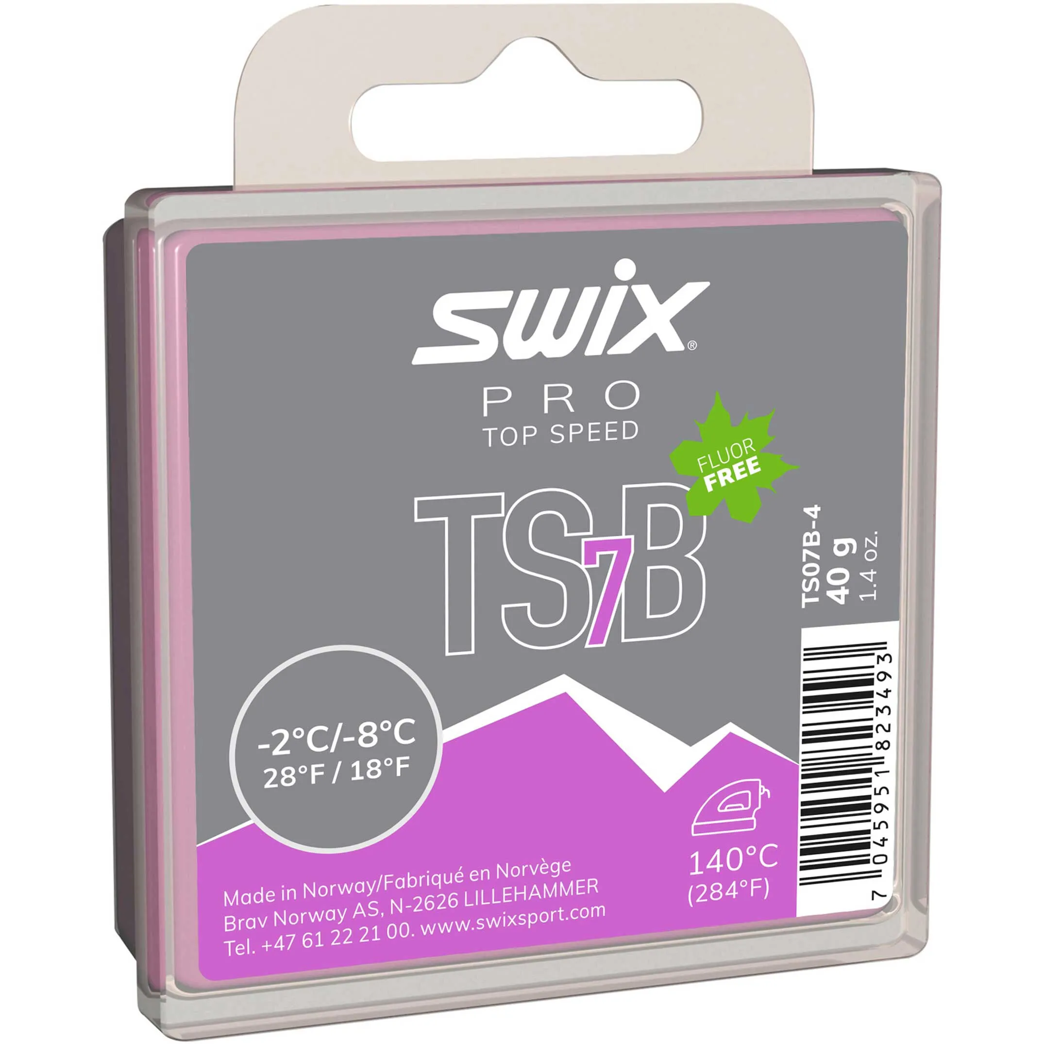 Swix TS07B Top Speed Wax Black 40G 1 Swix TS07B Top Speed Wax Black 40G