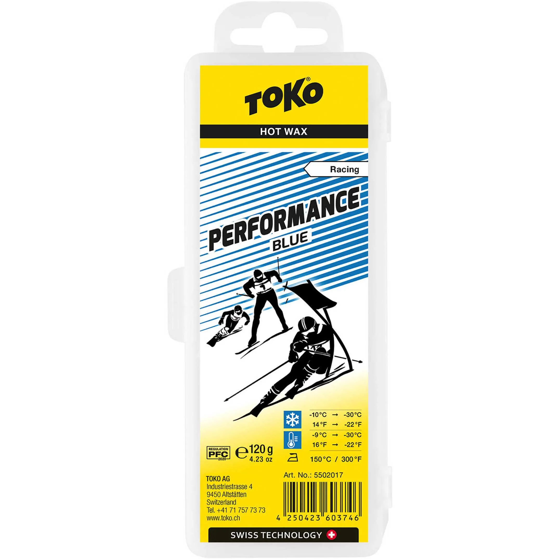 TOKO Performance Blue Wax 120g 21/22 1 TOKO Performance Blue Wax 120g 21/22